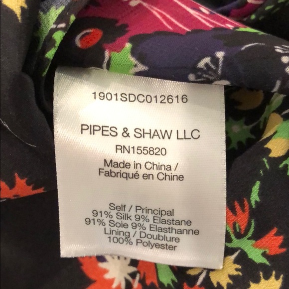 Veronica Beard Monica floral midi dress sz 6 - Picture 8 of 8